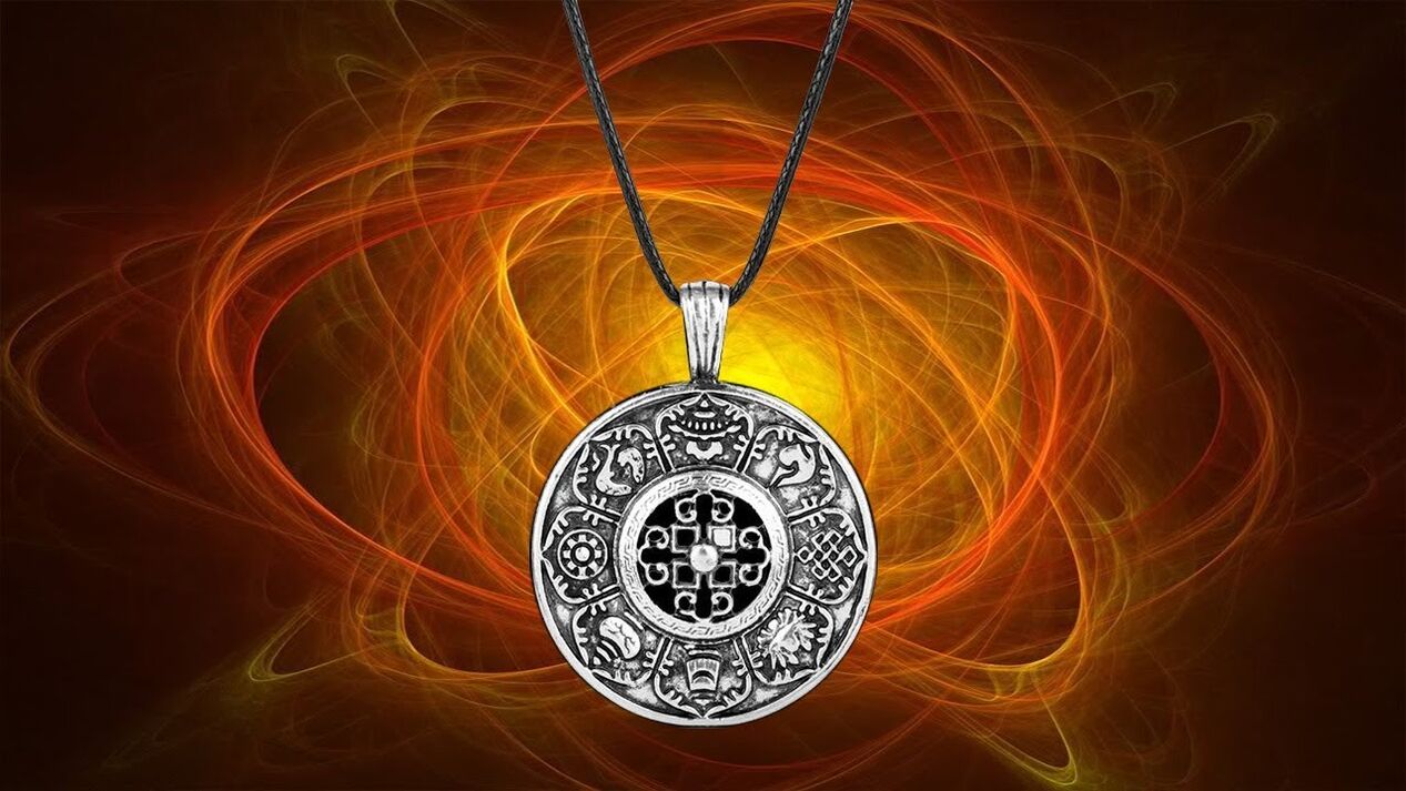lucky amulet pendant